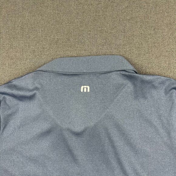 Travis Mathew Shirt Top Women's XL Blue Polo‎ Golf Idaho Medical NWT - Picture 9 of 11